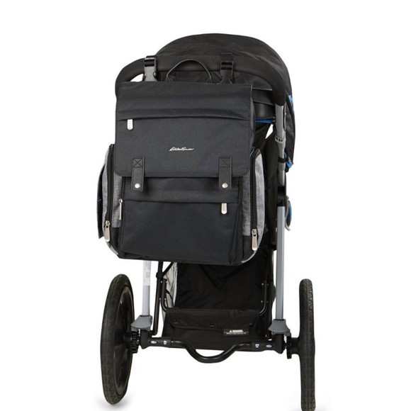 Eddie Bauer Crosstown Cascade Back Pack Diaper Bag - Picture 9 of 13